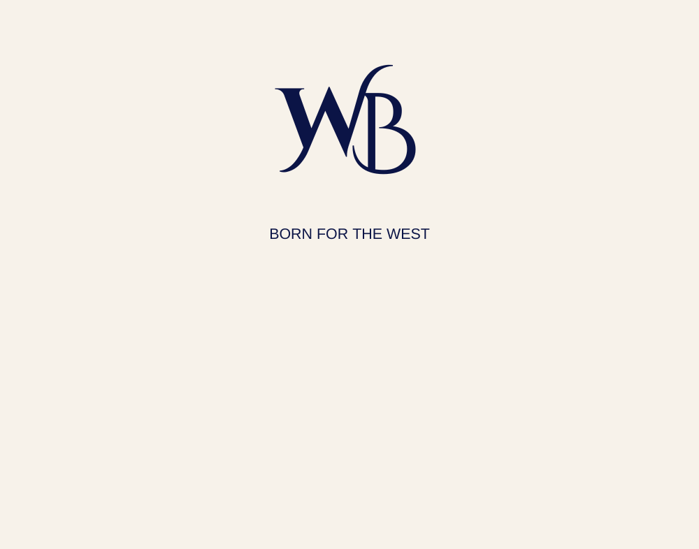 Western Branded monogram and tagline